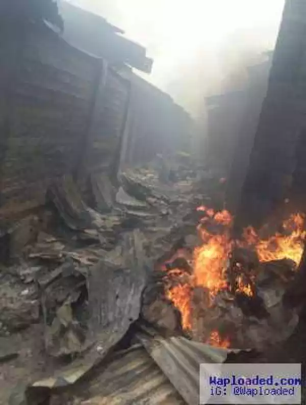 Yankura Market in Kano State Gutted by Fire (Photos)